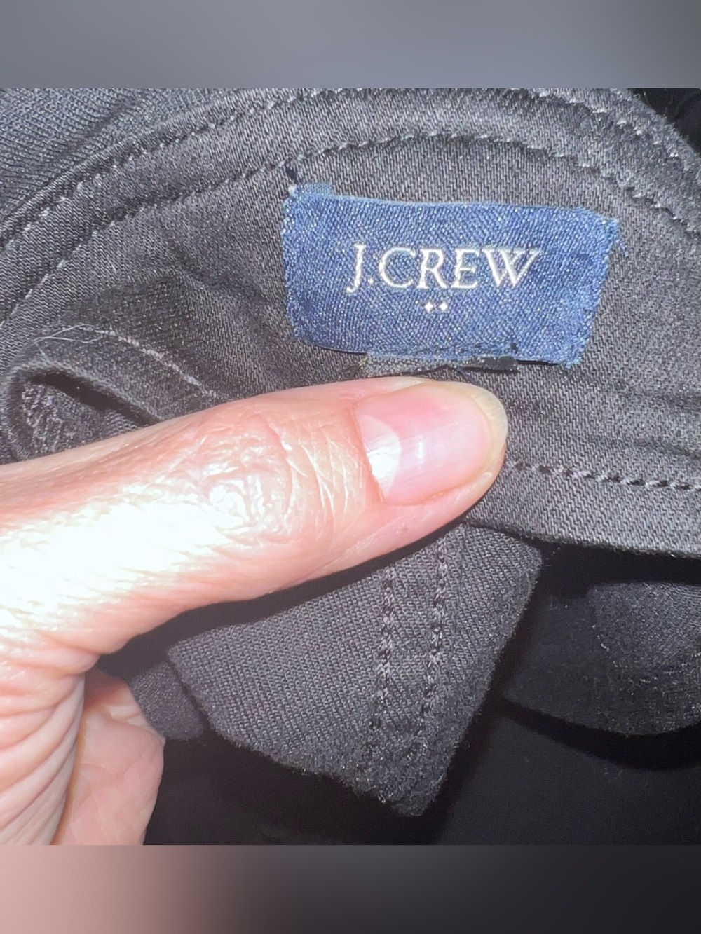 NWOT - J. Crew Black Women's Denim Overalls with side zip - XXXL - Picture 3 of 4